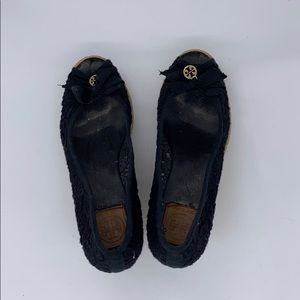 Tory Burch wedge Sandel/ wedge size 10B